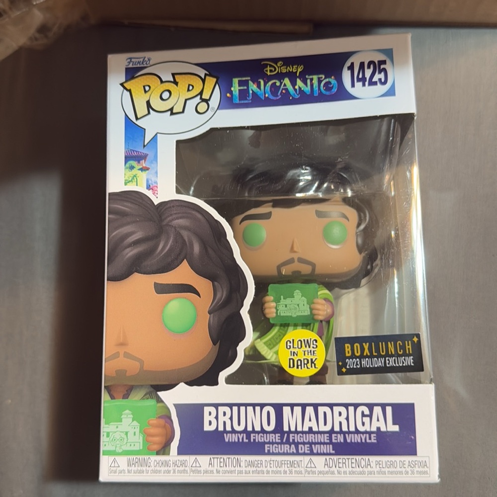 FUNKO POP! BRUNO MADRIGAL WITH PROPHECY (GLOW) - Picture 4 of 5